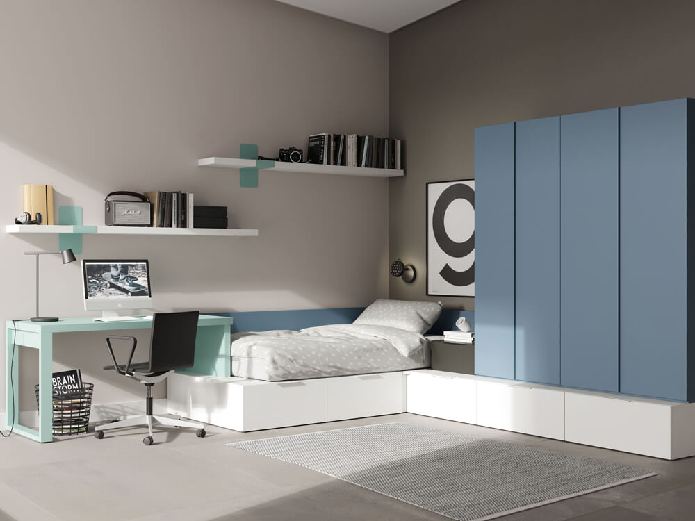 Dormitorios juveniles - LaGrama - Muebles en Madrid