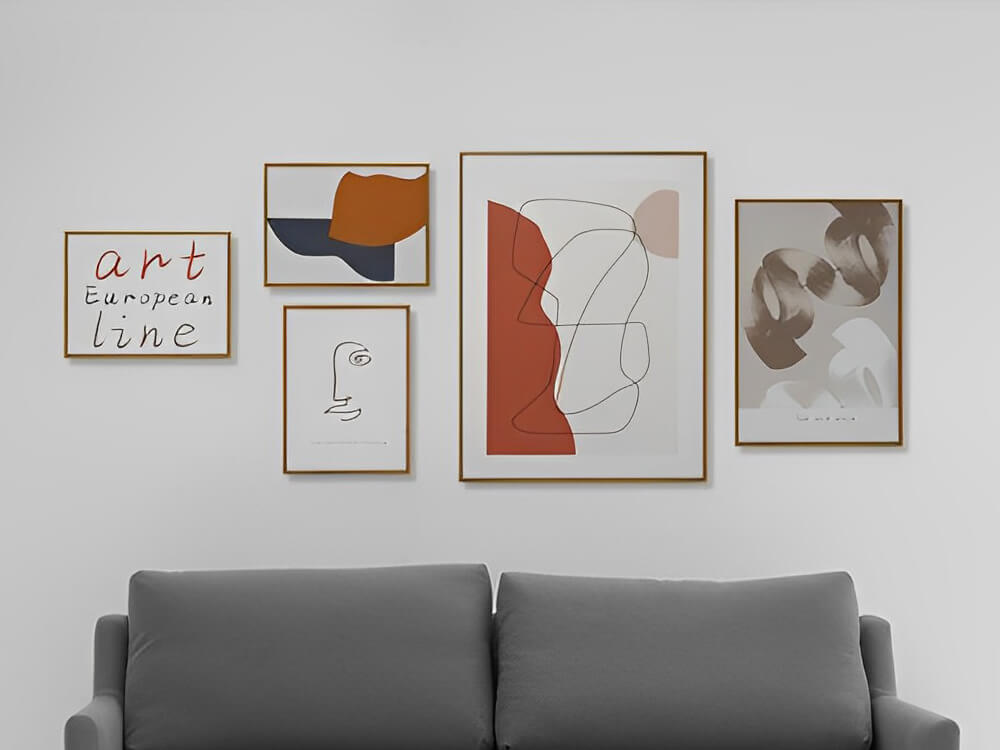 Collage de cuadros para colgar - Somcasa 2 - Muebles en Madrid